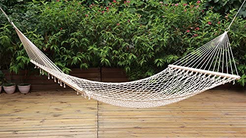 Cotton Rope Swing Hammock Double