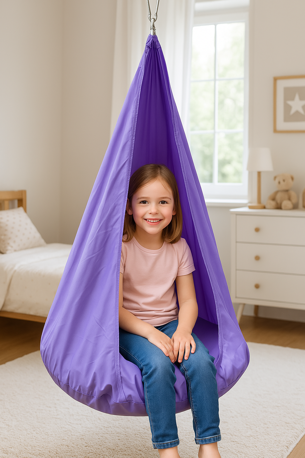 Kids Hanging Nest Hammock Pod