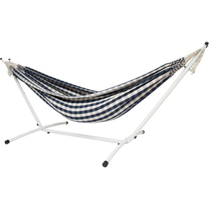 Double Colombian Vichy Hammock with Stand Combo