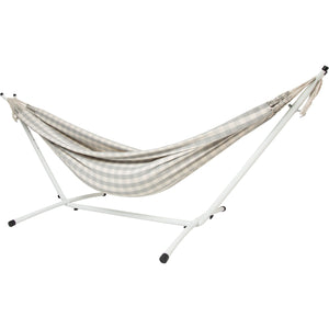 Double Colombian Vichy Hammock with Stand Combo