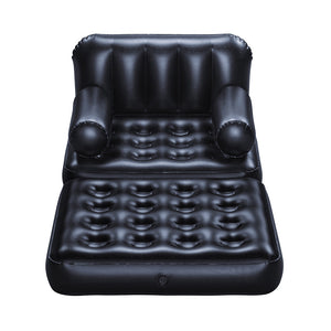 Inflatable Air Lounge Lazy Sofa Blow Up With Ottoman