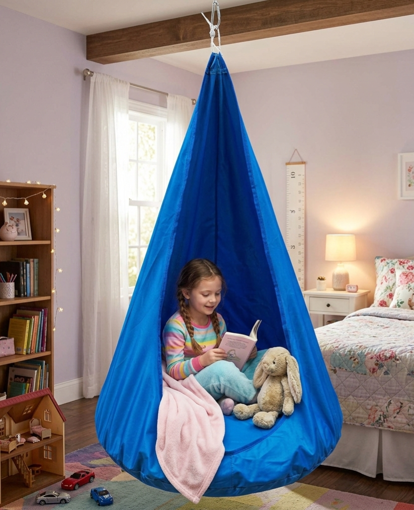 Kids Hanging Nest Hammock Pod