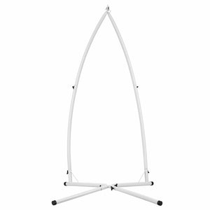 Hanging Hammock White Chair Stand - A Shape Frame