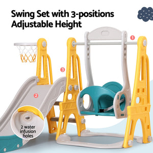 Keezi Kids Slide Swing Play Set