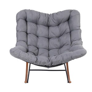 Outdoor Oversized Rocking Papasan Chair