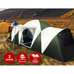 Weisshorn Family Camping Tent - 3 Rooms