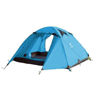 2 Person Portable Outdoor LightweightCamping Waterproof Tent - Blue