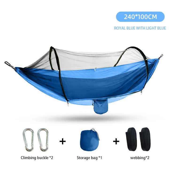 Rambo Camping Hammock Blue