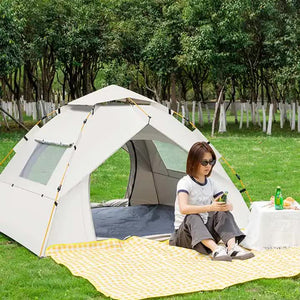 Green 2 Person Lightweight Camping Tent (200*150*125cm)