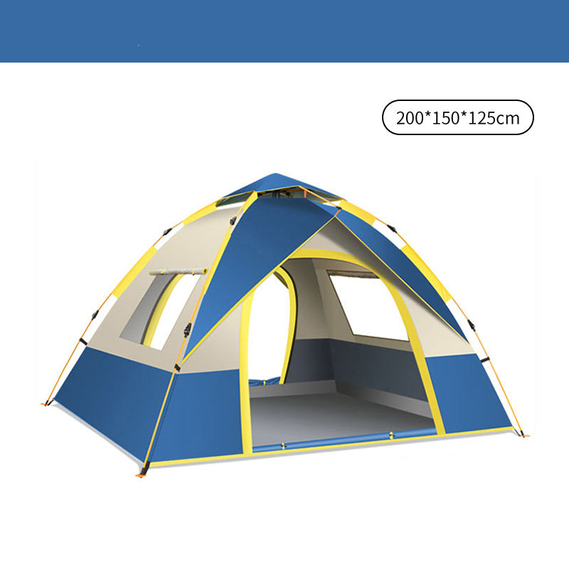 Blue 2 Person Lightweight Camping Tent (200*150*125cm)