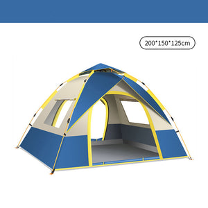 Blue 2 Person Lightweight Camping Tent (200*150*125cm)