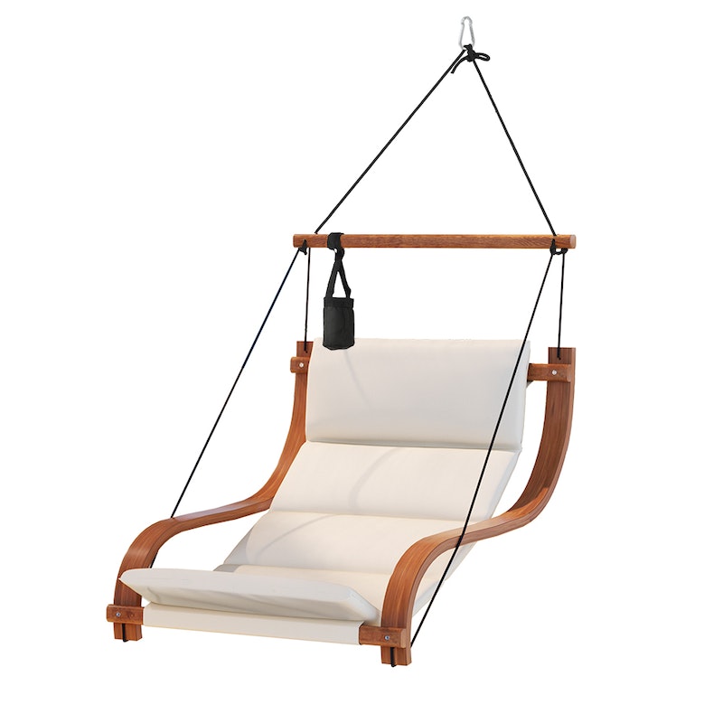 Curved Wooden Hammock Chair With Footrest Oz Hammocks