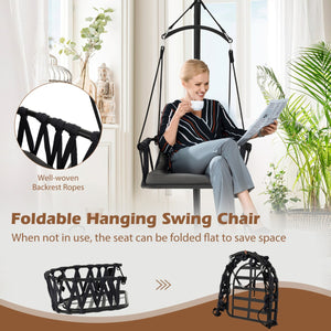 LISA Hanging Swing Chair + Frame