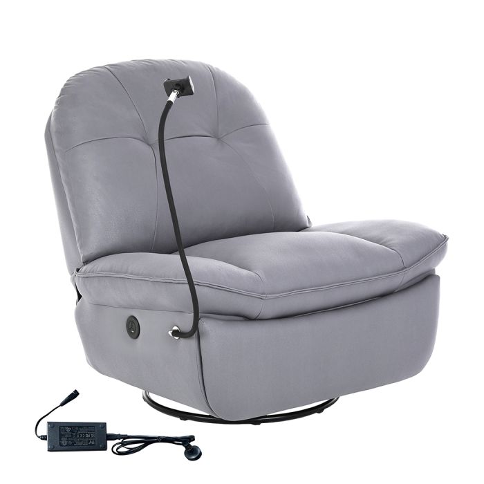 Levede Electric Chair Swivel Recliner With USB Charge
