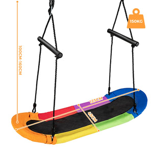 Tree Swing with Soft Handles and Adjustable Height