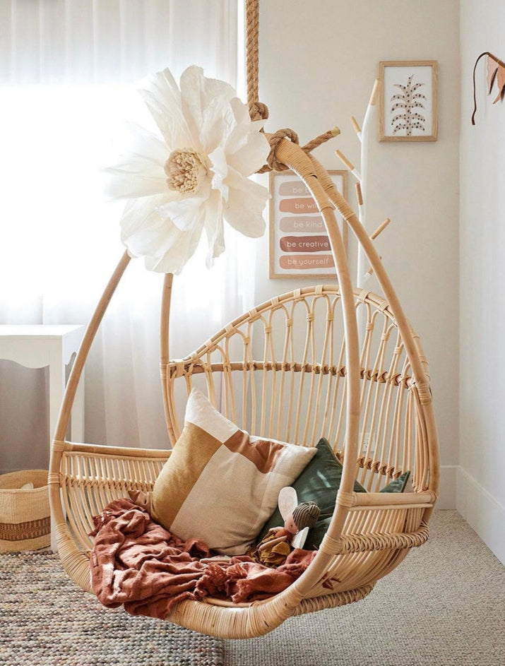 Egg Swing Chair Hanging Egg Chair With Footrest Hanging Seats For