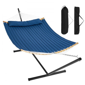 Freestanding Double Spreader Hammock with Stand - Heavy Duty