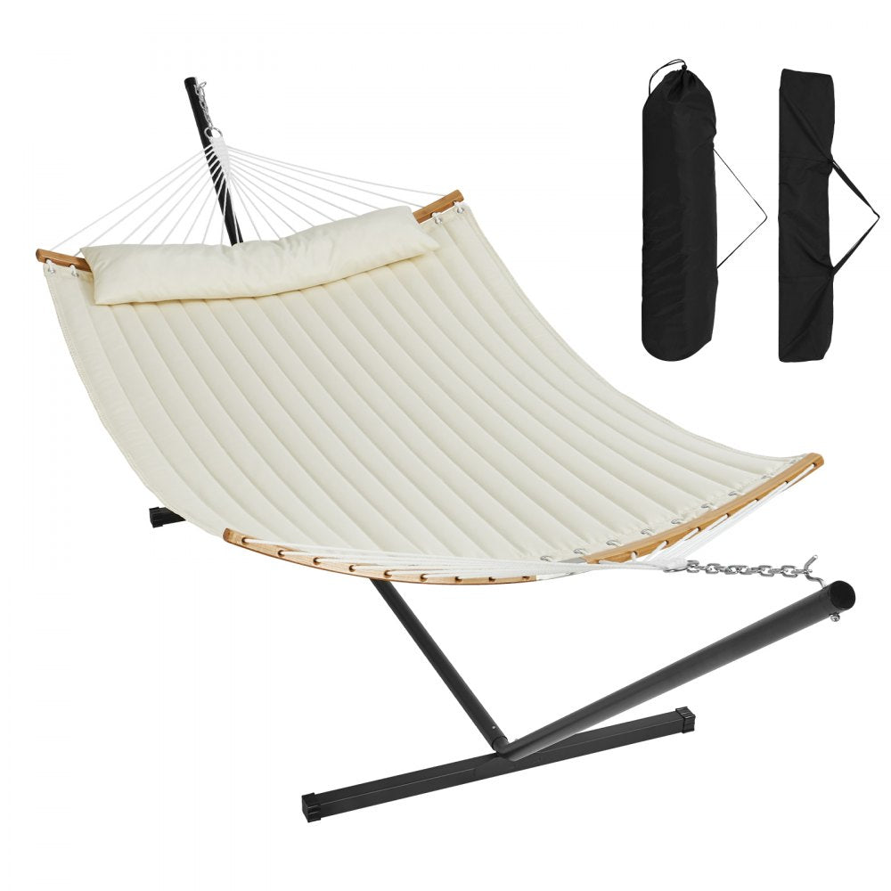 Heavy Duty Double Spreader Hammock with Stand