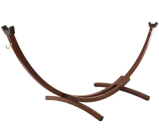 Wooden Arc Hammock Stand