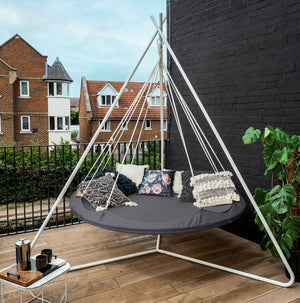 TiiPii Large Hanging Day Bed + Stand Set