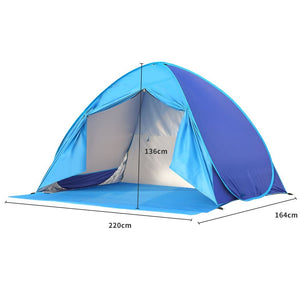 3 Person Instant Pop Up Beach Tent
