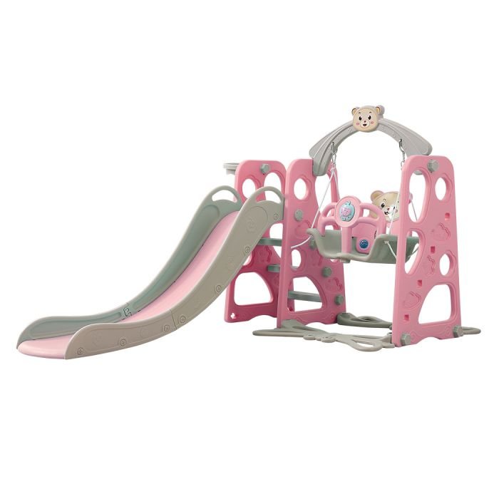 Kids 3-in-1 Slide and Swing Play Set - BoPeep