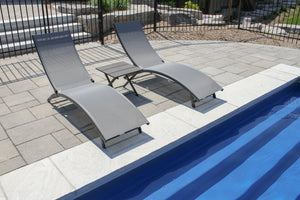 Pool Lounge Chair 3 pc Set