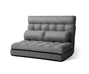 2 Seat Adjustable Floor Sofa Bed