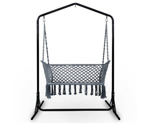 Double Hanging Chair & Stand