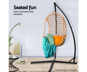 Hanging Hammock Chair Stand - A Shape Frame