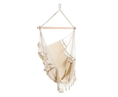 Hanging Hammock Swing Chair with Tassel