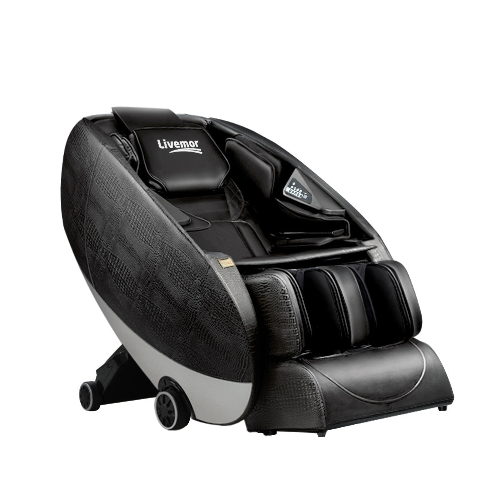 Livemor Massage Chair Zero Gravity Deluxe Black