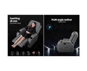 Artiss Recliner Electric Massage Chair