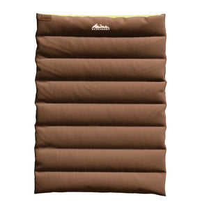 Weisshorn Double Sleeping Bag Brown -5°C