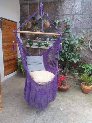 Luxury Hammock Chair With Fringe