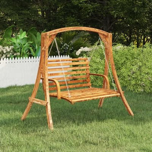 Timber Arched Hanging Chair Swing Frame