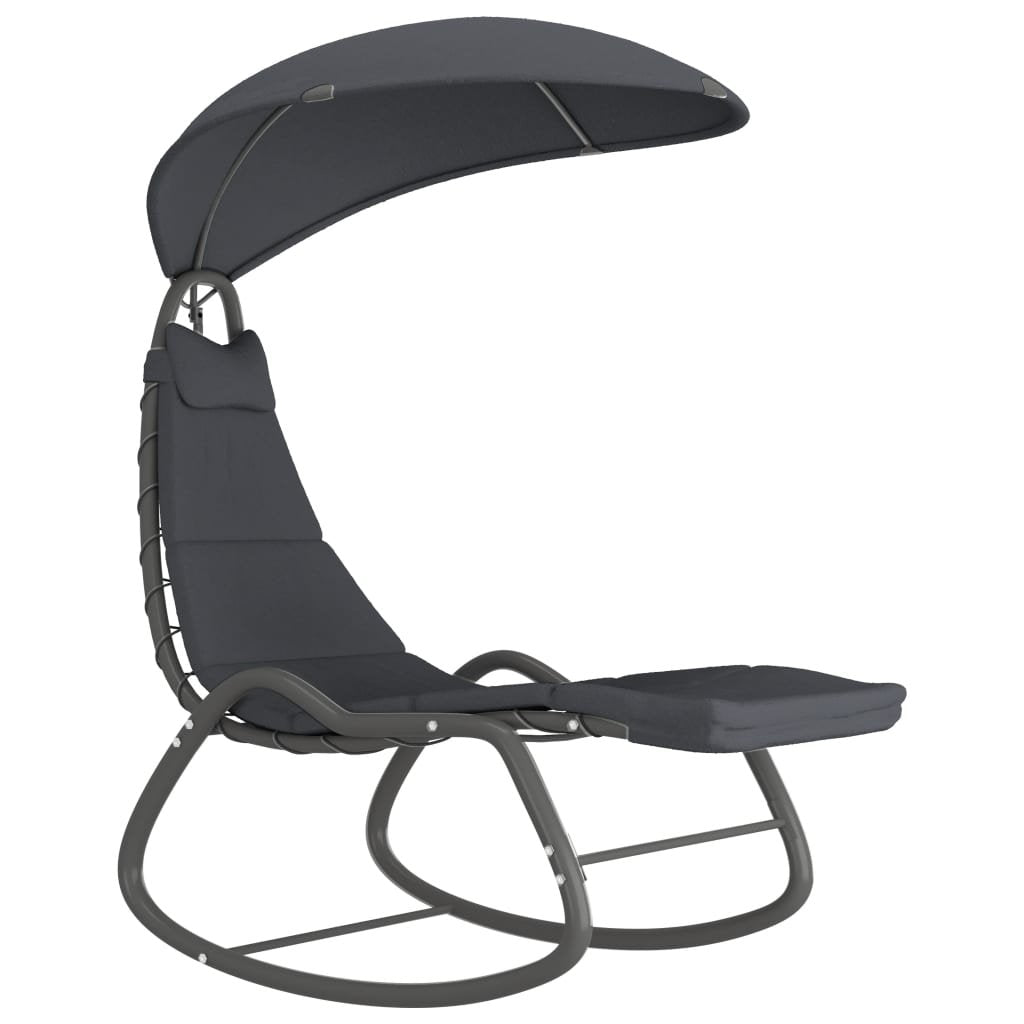 Outdoor Canopy Lounger Chair