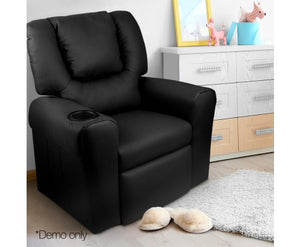 Kids Recliner Leather Armchair