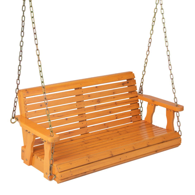 2 Person Timber Porch Swing Bench